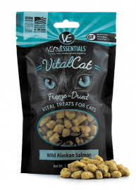 Vital Essentials Freeze-Dried Cat Treats Wild Alaskan Salmon 1.1oz