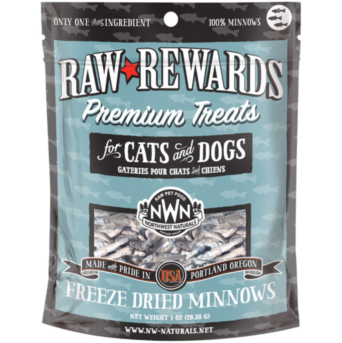 Only Natural Pet - No lake, no problem! Only Natural Pet 100% Wild Caught Minnows  Cat Treats are quickly becoming a fan favorite! A customer in Rogue River,  Oregon had this to